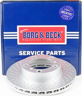 Borg & Beck BBD6001S - Тормозной диск unicars.by