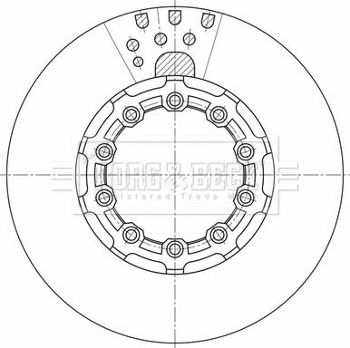 DT Spare Parts 03.02.02.131484 - Тормозной диск unicars.by