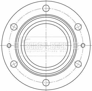 Borg & Beck BBD32630 - Тормозной диск unicars.by