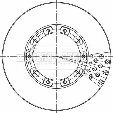 Borg & Beck BBD32677 - Тормозной диск unicars.by