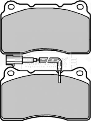 Valeo 671529 - Тормозные колодки, дисковые, комплект unicars.by