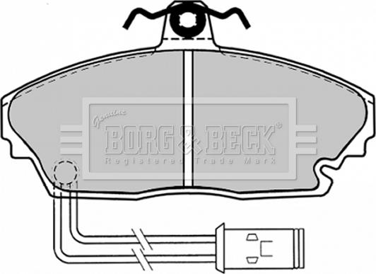 Remsa BPM025001 - Тормозные колодки, дисковые, комплект unicars.by