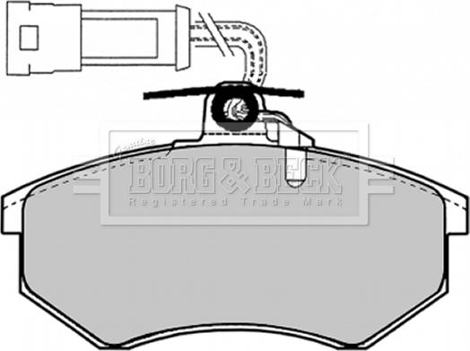 Delphi PB86907-11B1 - Тормозные колодки, дисковые, комплект unicars.by