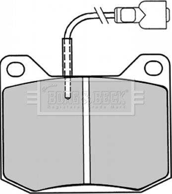 HELLA 8DB355006-001 - Тормозные колодки, дисковые, комплект unicars.by