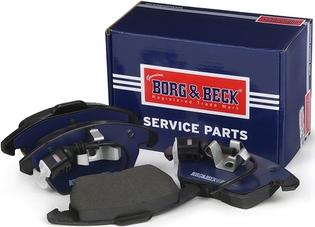 Borg & Beck BBP1876 - Тормозные колодки, дисковые, комплект unicars.by