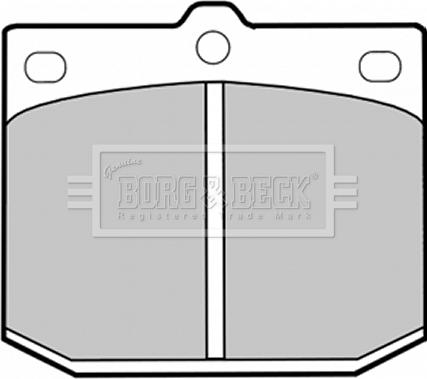 Brembo P56001 - Тормозные колодки, дисковые, комплект unicars.by