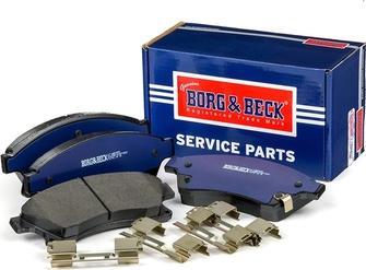 Borg & Beck BBP2090 - Тормозные колодки, дисковые, комплект unicars.by