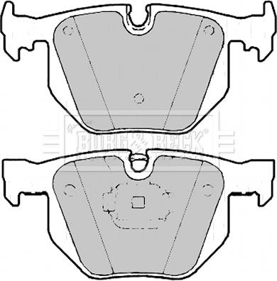 BOSCH 986424653 - Тормозные колодки, дисковые, комплект unicars.by