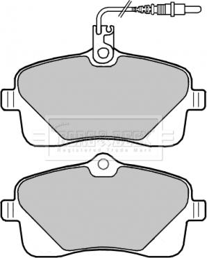 Remsa PCA110204 - Тормозные колодки, дисковые, комплект unicars.by