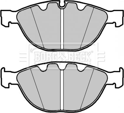 LUCAS LBP2058 - Тормозные колодки, дисковые, комплект unicars.by