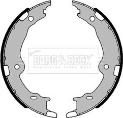 Borg & Beck BBS6473 - Комплект тормозов, ручник, парковка unicars.by