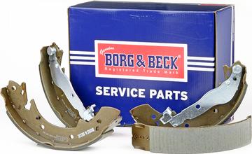 Borg & Beck BBS6057 - Комплект тормозных колодок, барабанные unicars.by