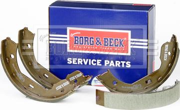 Borg & Beck BBS6332 - Комплект тормозов, ручник, парковка unicars.by