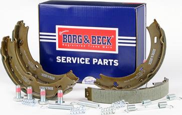 Borg & Beck BBS6371 - Комплект тормозов, ручник, парковка unicars.by