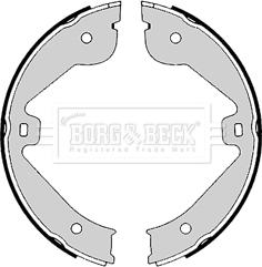 Borg & Beck BBS6373 - Комплект тормозов, ручник, парковка unicars.by