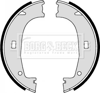 Borg & Beck BBS6246 - Комплект тормозов, ручник, парковка unicars.by