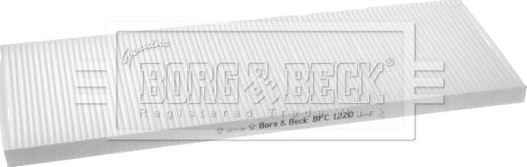 Borg & Beck BFC1220 - Фильтр воздуха в салоне unicars.by