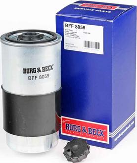 Borg & Beck BFF8059 - Топливный фильтр unicars.by