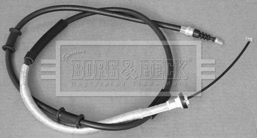 Borg & Beck BKB3149 - Тросик, cтояночный тормоз unicars.by