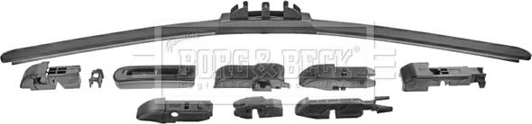 Borg & Beck BW19F.10 - Щетка стеклоочистителя unicars.by