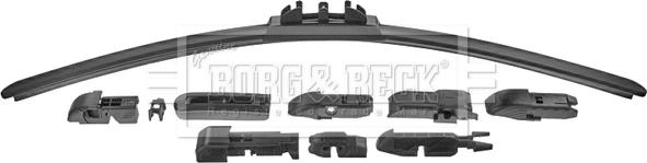 Borg & Beck BW20F.10 - Щетка стеклоочистителя unicars.by