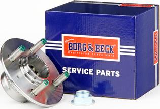 Borg & Beck BWK930 - Комплект подшипника ступицы колеса unicars.by