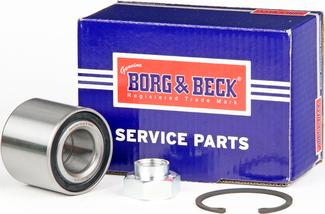 Borg & Beck BWK1089 - Комплект подшипника ступицы колеса unicars.by