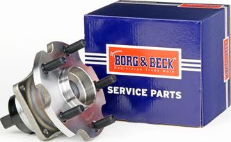 Borg & Beck BWK1104 - Комплект подшипника ступицы колеса unicars.by