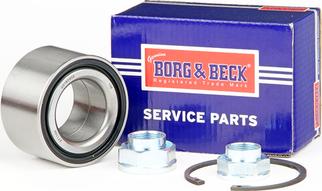 Borg & Beck BWK1105 - Комплект подшипника ступицы колеса unicars.by