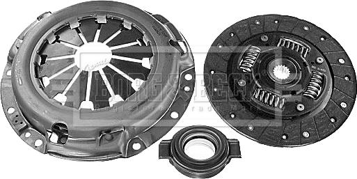 Borg & Beck HK9429 - Комплект сцепления unicars.by