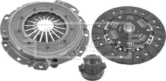 Borg & Beck HK9533 - Комплект сцепления unicars.by