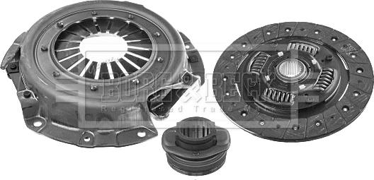 Borg & Beck HK6384 - Комплект сцепления unicars.by