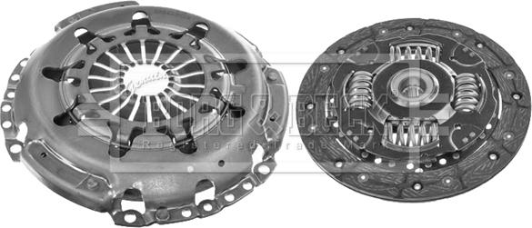 Borg & Beck HK2498 - Комплект сцепления unicars.by