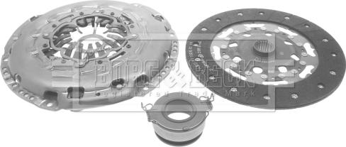 Borg & Beck HK2533 - Комплект сцепления unicars.by