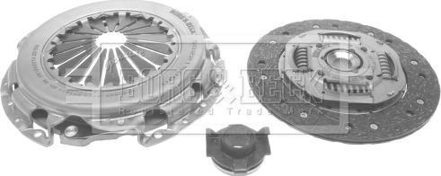 Borg & Beck HK2051 - Комплект сцепления unicars.by