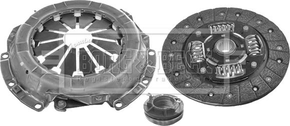 Borg & Beck HK2209 - Комплект сцепления unicars.by