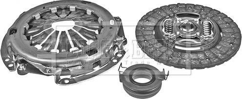 Borg & Beck HK2741 - Комплект сцепления unicars.by