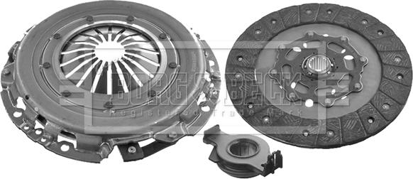 Borg & Beck HK7830 - Комплект сцепления unicars.by