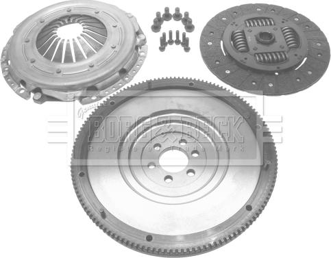 Borg & Beck HKF1040 - Комплект для переоборудования, сцепление unicars.by