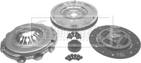 Borg & Beck HKF1029 - Комплект для переоборудования, сцепление unicars.by