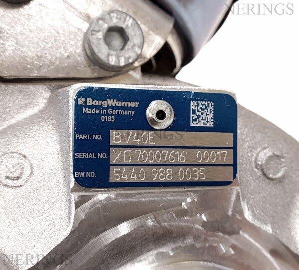 BorgWarner 5440 988 0035 - Турбина, компрессор unicars.by