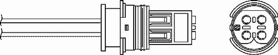 BorgWarner (BERU) 0 824 010 326 - Лямбда-зонд, датчик кислорода unicars.by