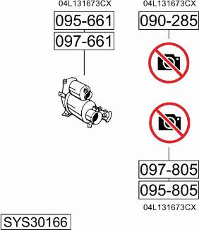 Bosal SYS30166 - Система выпуска ОГ unicars.by