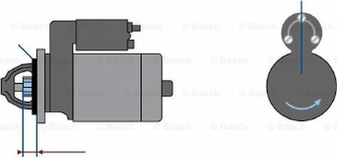 BOSCH 9 000 143 204 - Стартер unicars.by