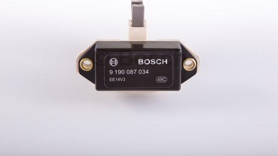 BOSCH 9 190 087 034 - Регулятор напряжения, генератор unicars.by