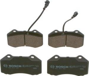 BOSCH 0 986 494 903 - Тормозные колодки, дисковые, комплект unicars.by