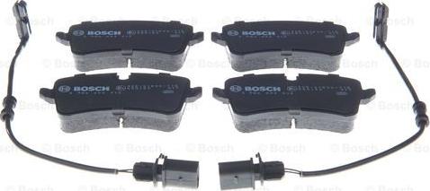 BOSCH 0 986 494 915 - Тормозные колодки, дисковые, комплект unicars.by