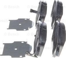 BOSCH 0 986 494 984 - Тормозные колодки, дисковые, комплект unicars.by