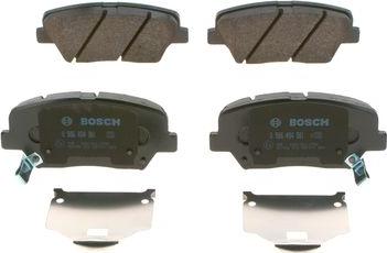 BOSCH 0 986 494 981 - Тормозные колодки, дисковые, комплект unicars.by