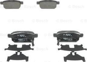 BOSCH 0 986 494 931 - Тормозные колодки, дисковые, комплект unicars.by